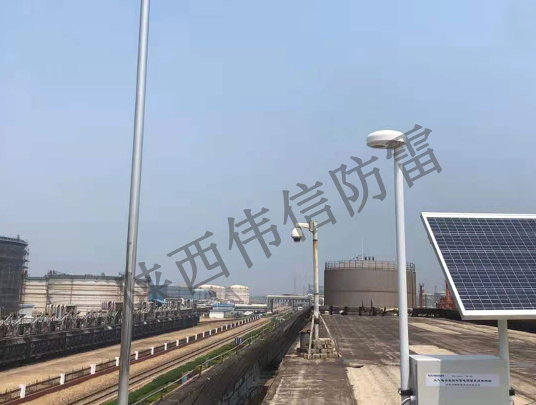 油库雷電(diàn)预警系统现场图2